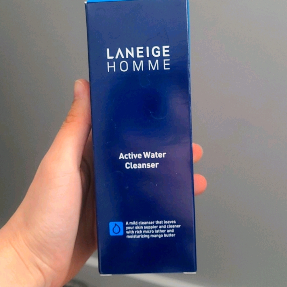 Laniege homme active water Cleanser NIB
